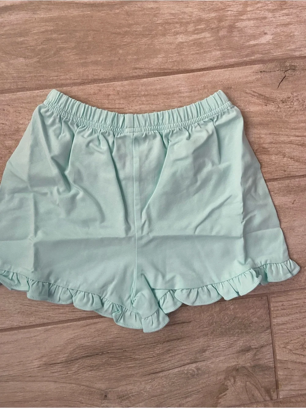 Stitchy Fish Girls 6T XS Small Watermelon Pink & Mint Summer Stripe Short Set